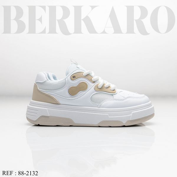 Sneakers Femme 88-2132 White/Card