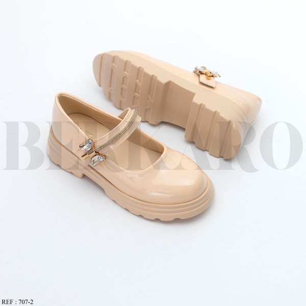 Chaussures Fille 707-2 Beige