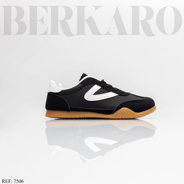 Sneakers Femme 7506 Black/White