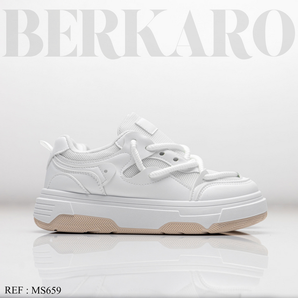 Sneakers Femme MS-659 White/Card