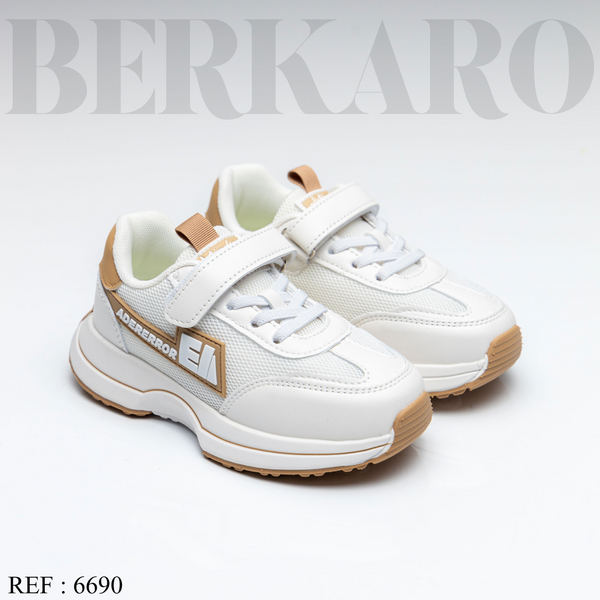 Espadrille Enfant 6690 White/Khaki