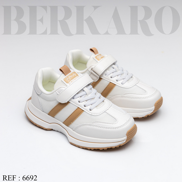 Espadrille Enfant 6692 White/Khaki