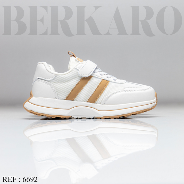 Espadrille Enfant 6692 White/Khaki