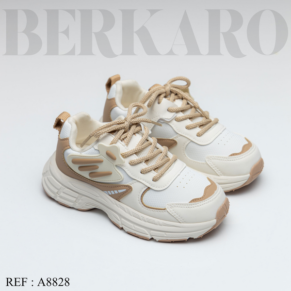 Espadrille Enfant A8828 White/Khaki