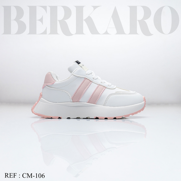 Espadrille Enfant CM-106/107 White/Pink