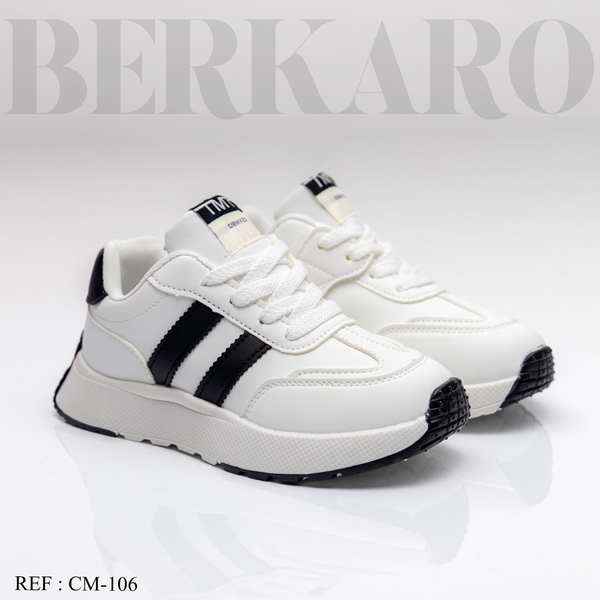 Espadrille Enfant CM-106/107 White/Black