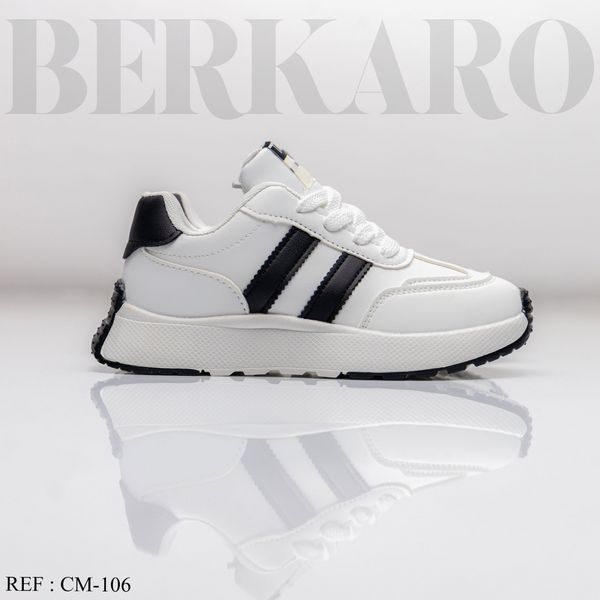 Espadrille Enfant CM-106/107 White/Black