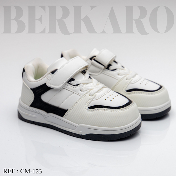 Espadrille Enfant CM-123/124White/Black