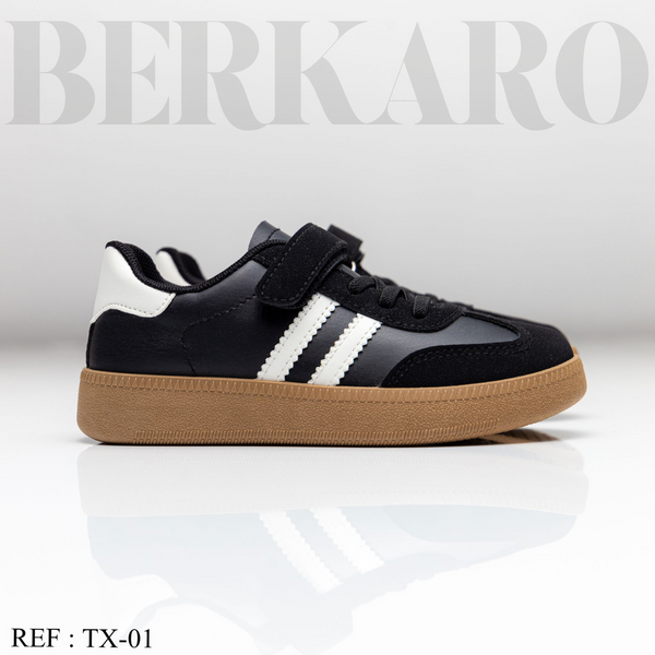 Espadrille Enfant TX-01 Black/White