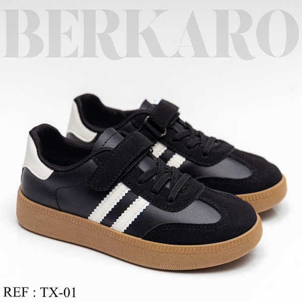 Espadrille Enfant TX-01 Black/White