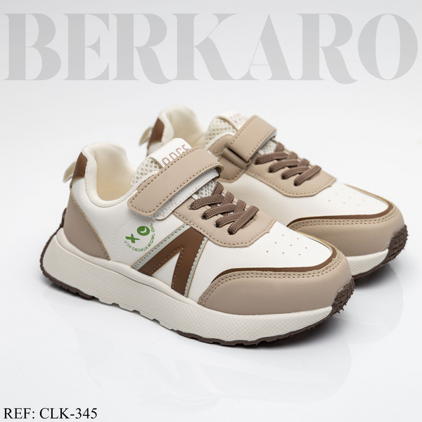 Espadrille Enfant CLK 345/346 White/Khaki