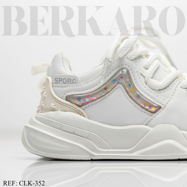 Espadrille Enfant CLK 352 White