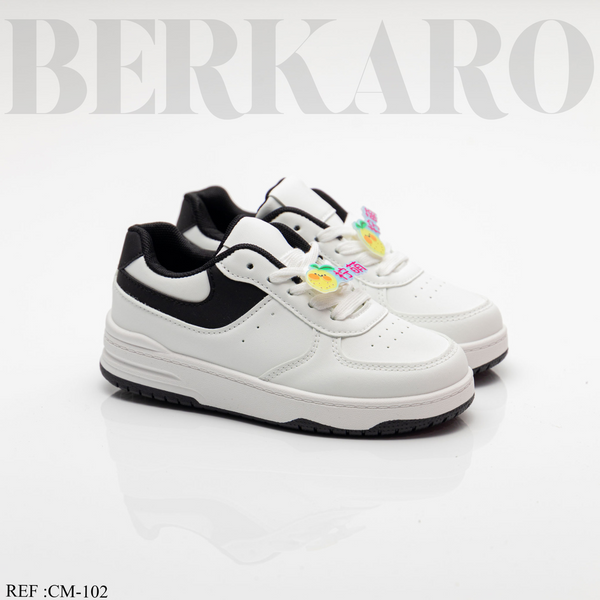 Espadrille Enfant CM-102 White/Black