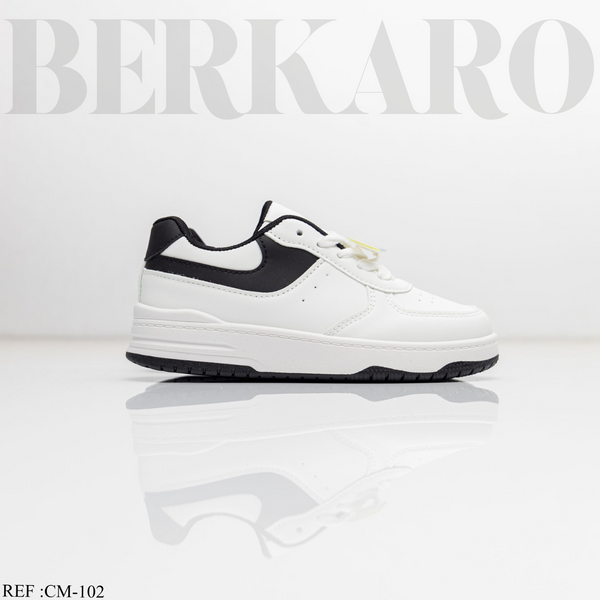 Espadrille Enfant CM-102 White/Black