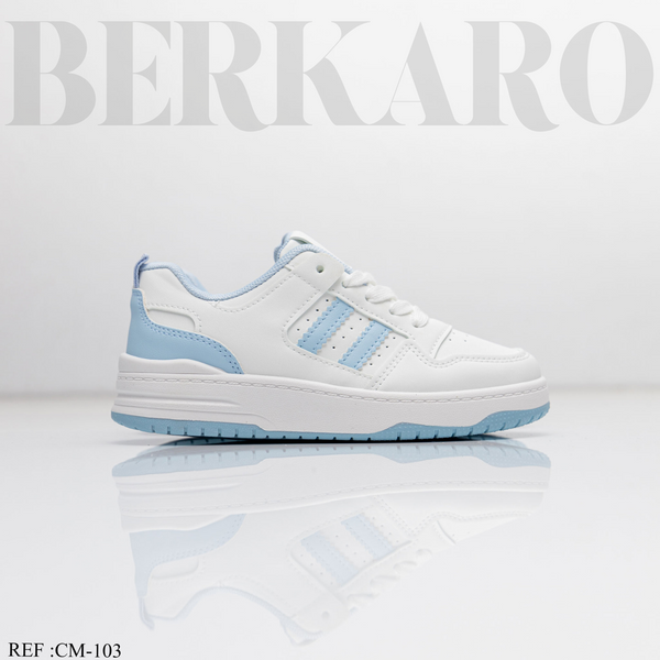 Espadrille Enfant CM-103 White/Blue