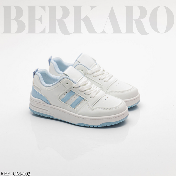 Espadrille Enfant CM-103 White/Blue