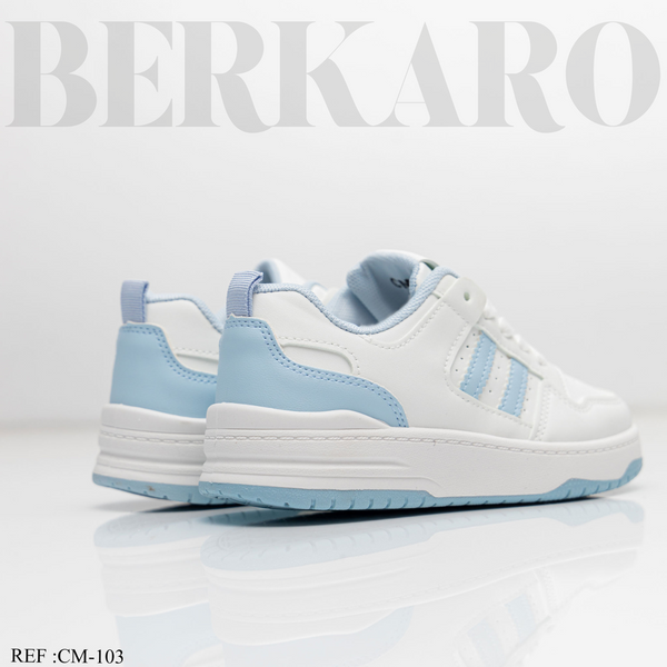 Espadrille Enfant CM-103 White/Blue