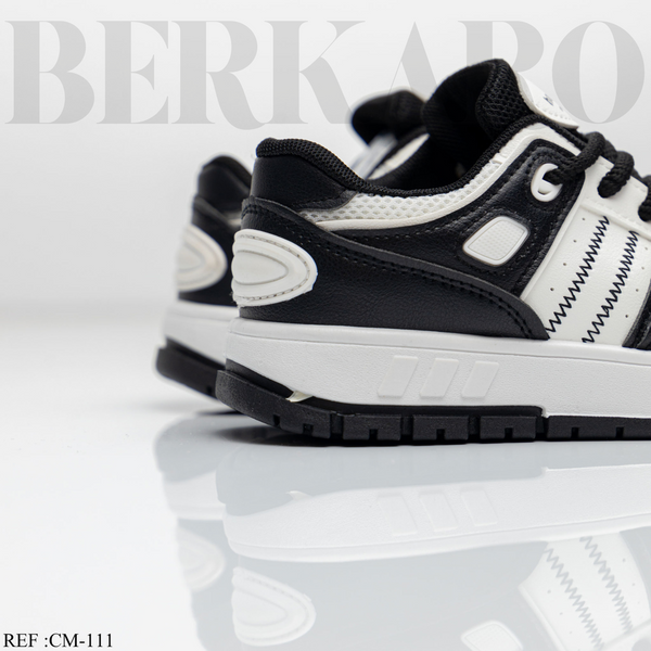 Espadrille Enfant CM-111 White/Black