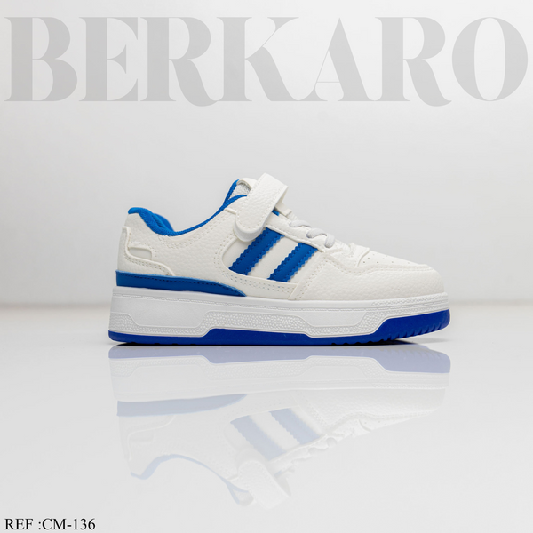 Espadrille Enfant CM-136 White/Blue