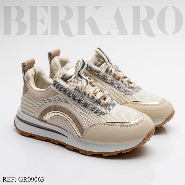 Sneakers Femme GR09063 Beige