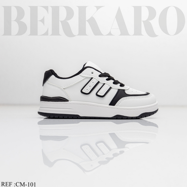 Espadrille Enfant CM-101 White/Black