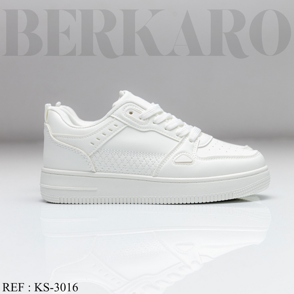 Sneakers Femme KS-3016 All White