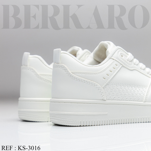 Sneakers Femme KS-3016 All White