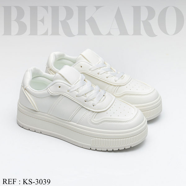 Sneakers Femme KS-3039 All White