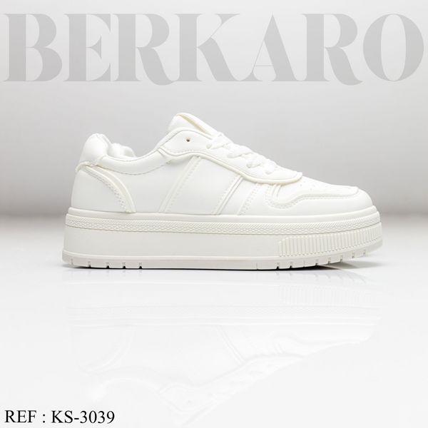 Sneakers Femme KS-3039 All White