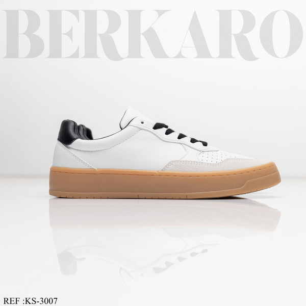Baskets Homme KS-3007 White/Black