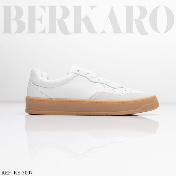 Baskets Homme KS-3007 White/Grey