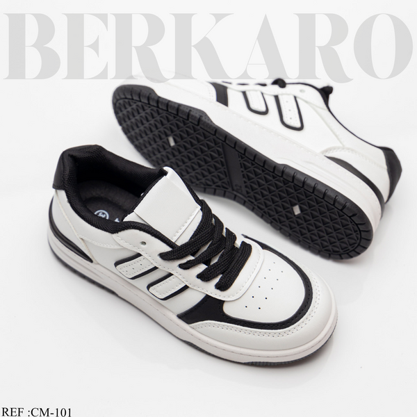 Espadrille Enfant CM-101 White/Black