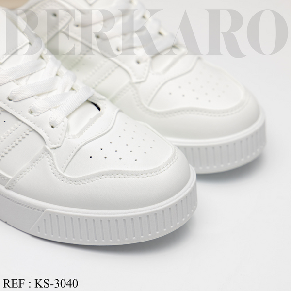Sneakers Femme KS-3040 All White