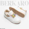 Espadrille Enfant CM-102 White/Khaki