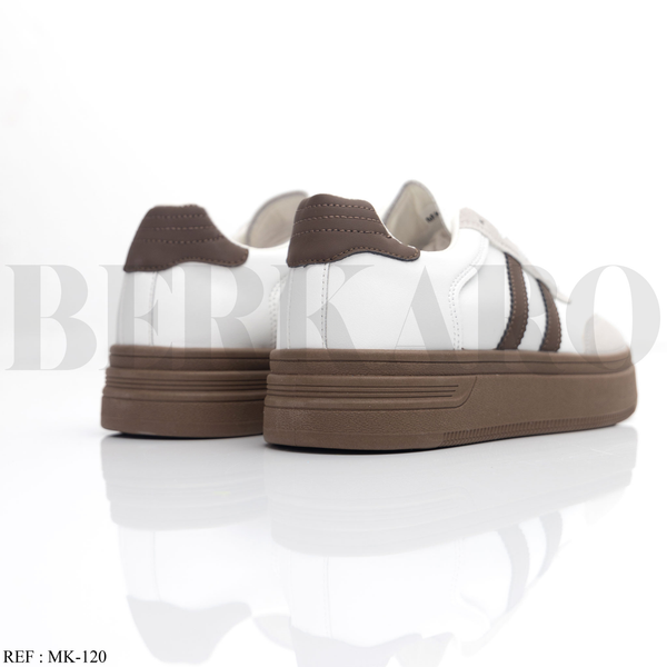 Sneakers Femme MK-120 White/Brown