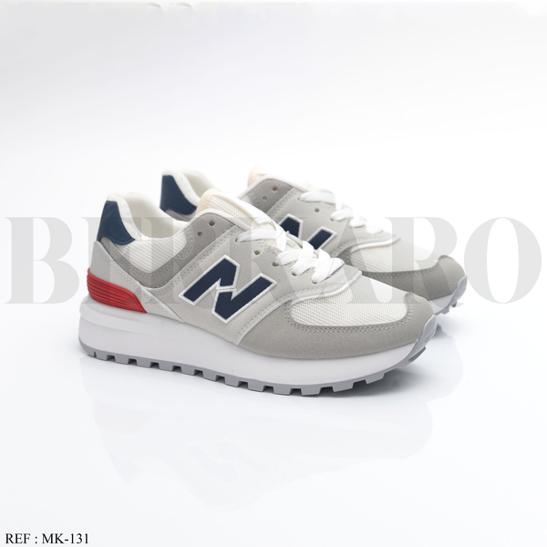Sneakers Femme MK-131 Beige/Grey/Blue