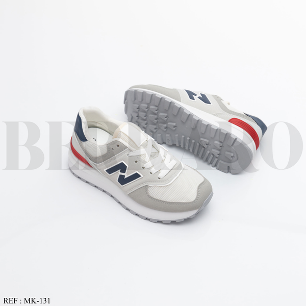 Sneakers Femme MK-131 Beige/Grey/Blue