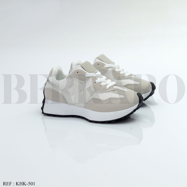 Baskets Fille KHK-501/502 White/Grey