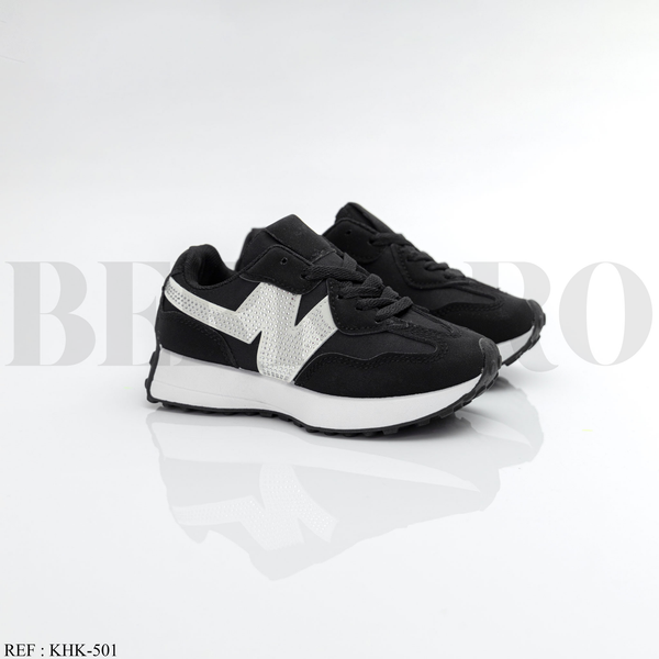 Baskets Fille KHK-501/502 Black/White
