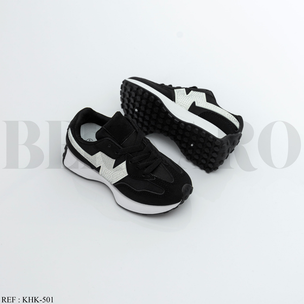Baskets Fille KHK-501/502 Black/White