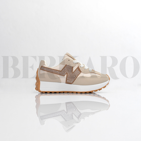 Baskets Fille KHK-501/502 Beige/Khaki