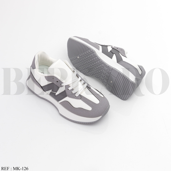Sneakers Femme MK-126 White/Grey