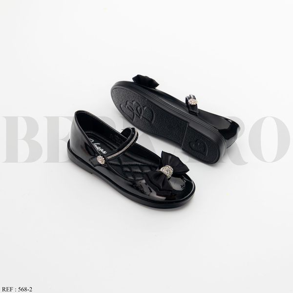 Chaussures Fille 568-2 Black