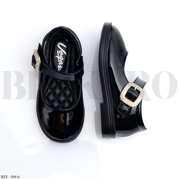 Chaussures Fille 568-6 Black
