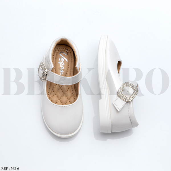 Chaussures Fille 568-6 White