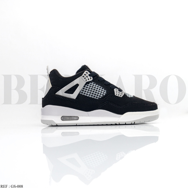 Baskets Garçon GS-008 Black/Grey