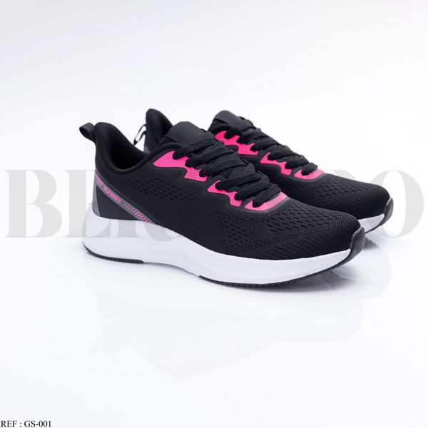 Sneakers Femme GS-001 Black/Mel Red