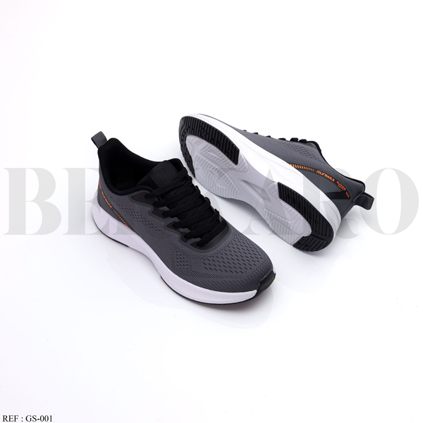 Sneakers Femme GS-001 Grey/Black/Orange