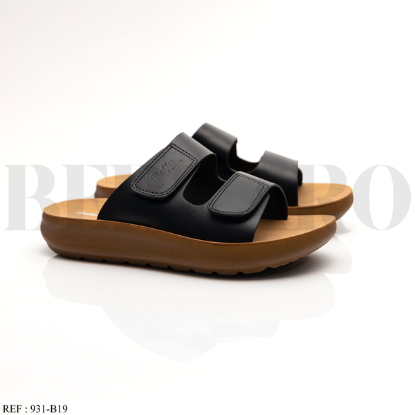 Mules 931-B19 Black
