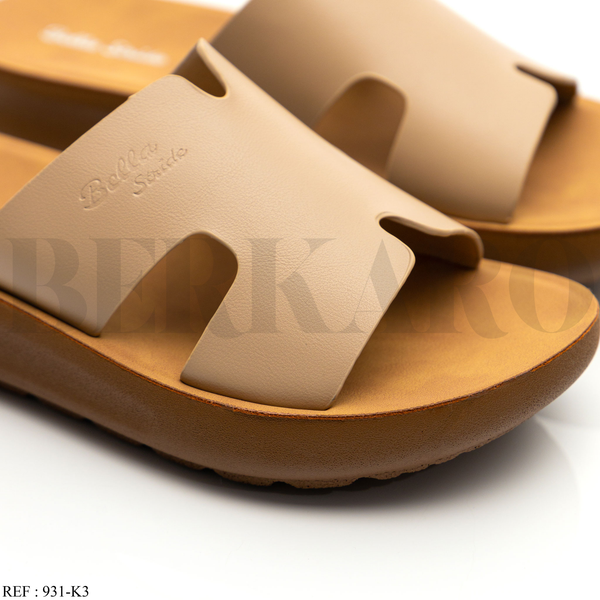 Mules 931-K3 Beige